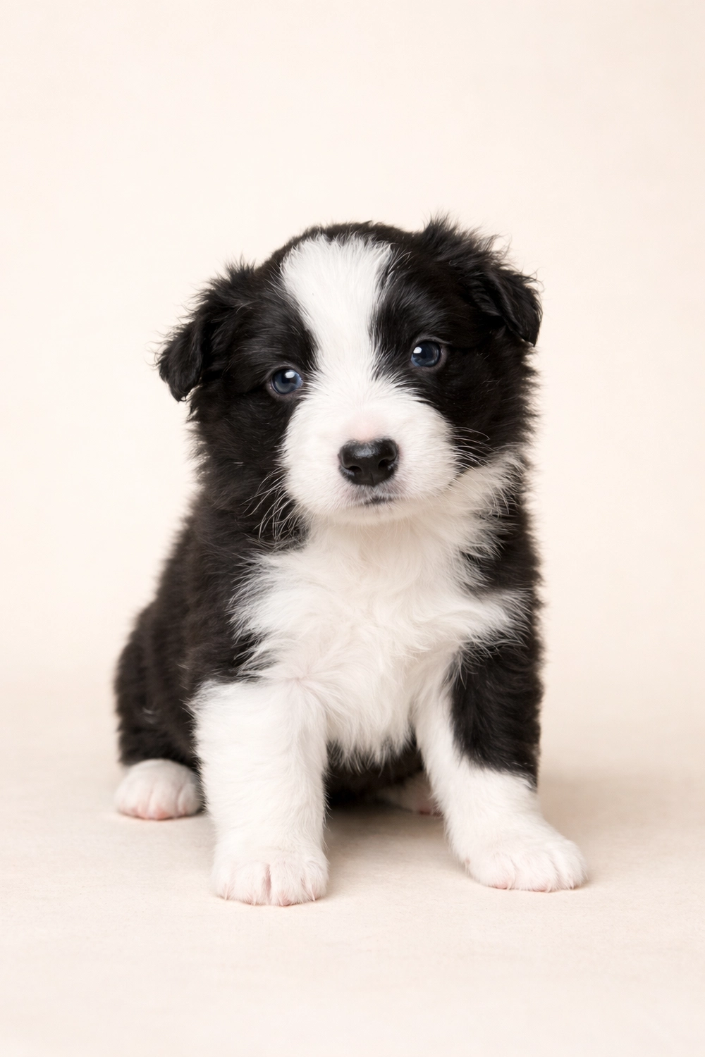 Border Collies of Cleverland Welpe auf einer Wiese